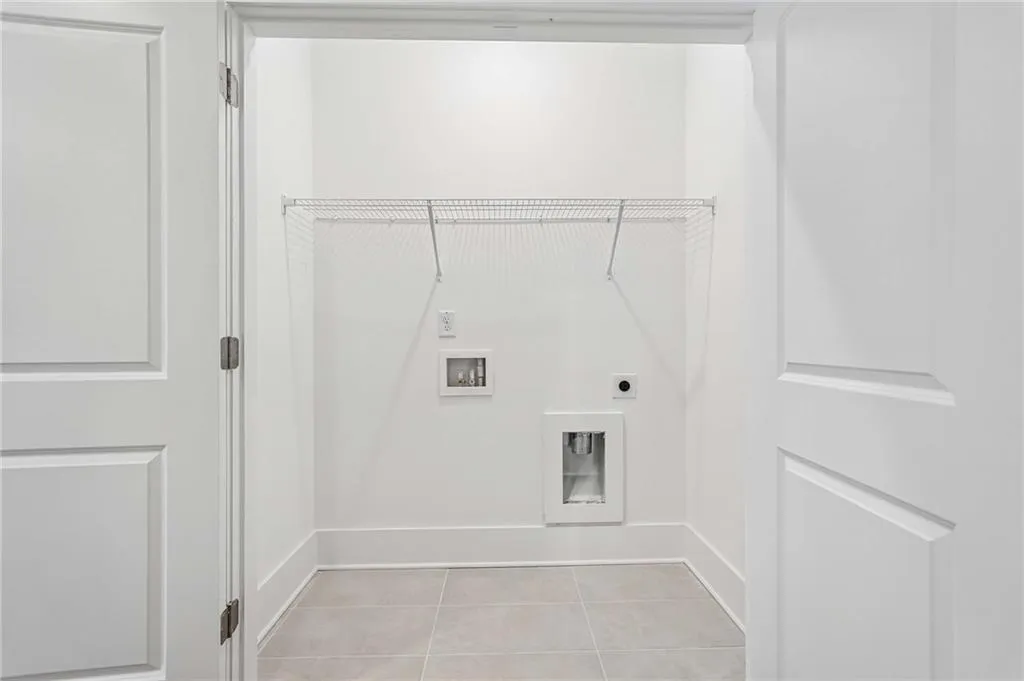 Second Floor Laundry Closet