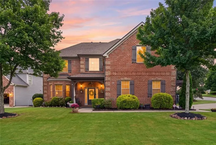 Twilight Front Elevation