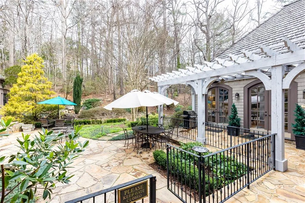 Patio and Yard. Doors enter Family Room/Kitchen Area.