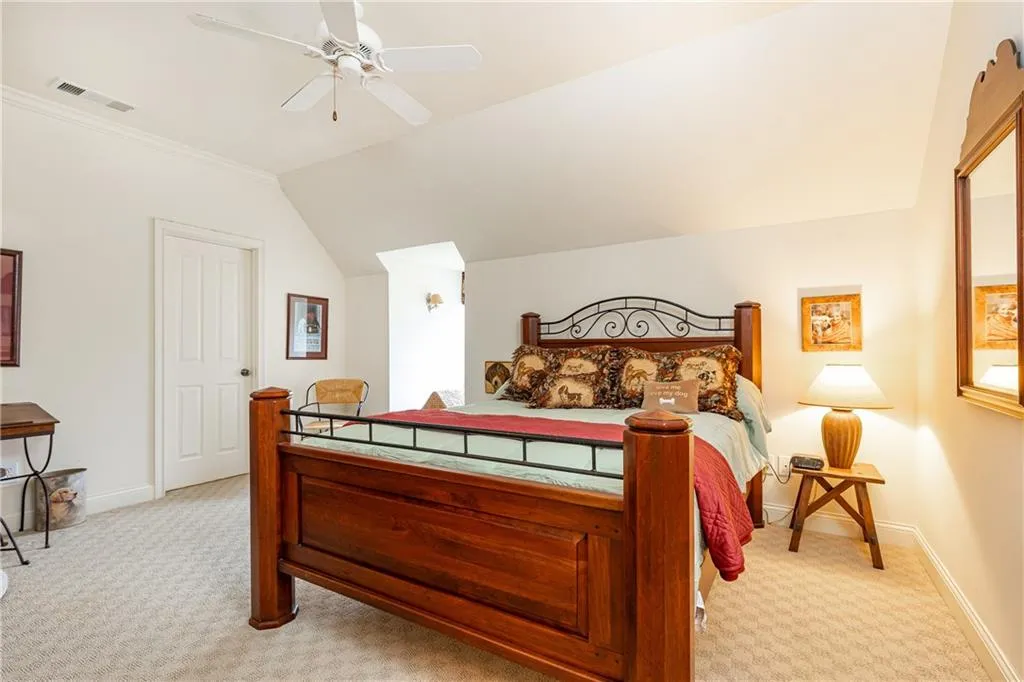 Secondary Bedroom on upper level.