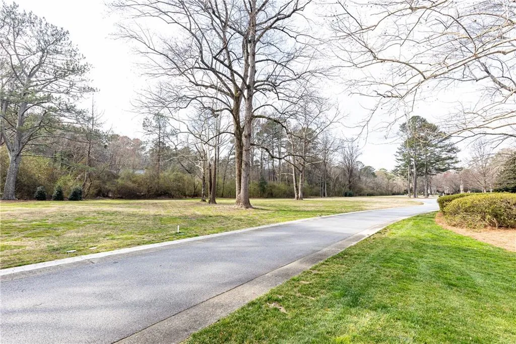 View from home across neighborhood drive.