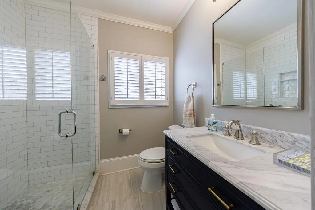 Main level bathroom
