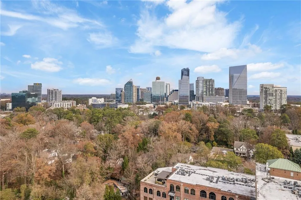 View of city skyline