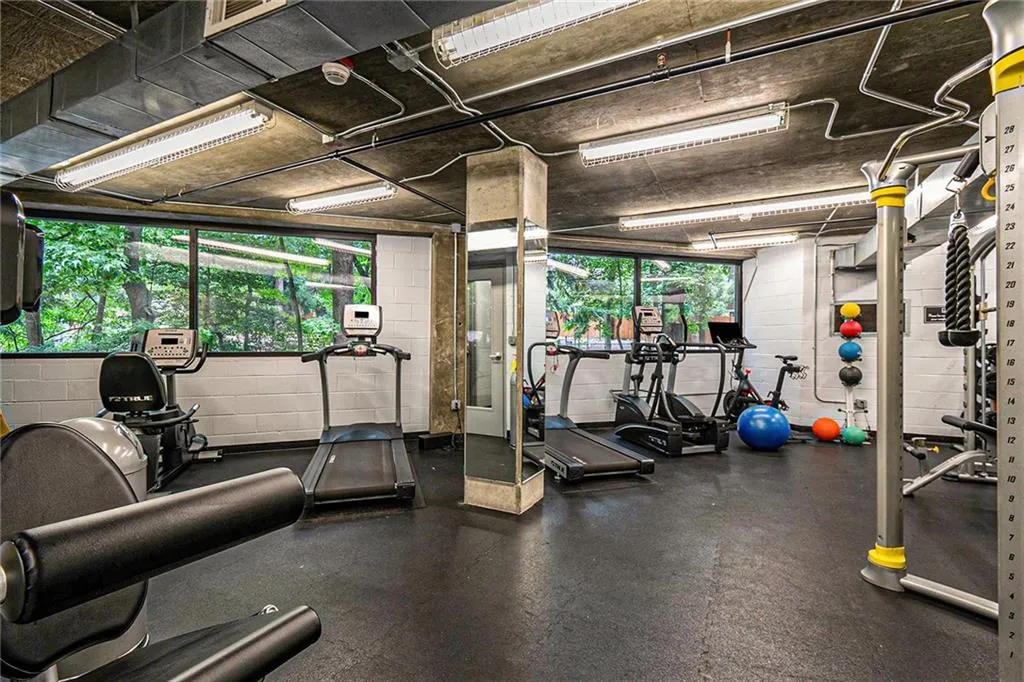 View of exercise room