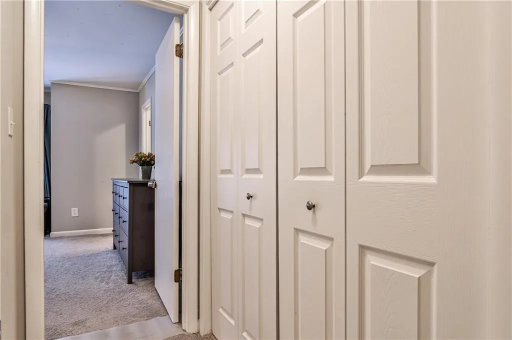 Laundry in upstairs hall
