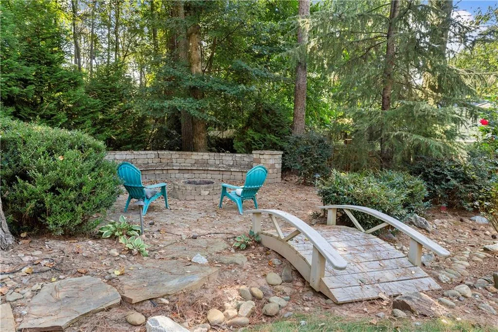 fire-pit area