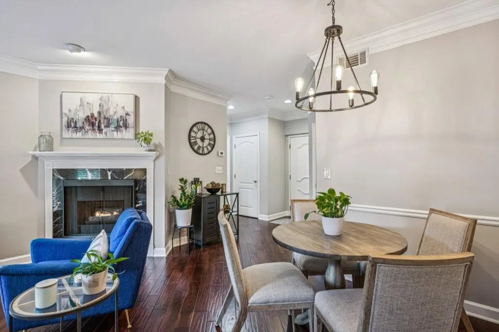 Fireside Living Room and Dining
