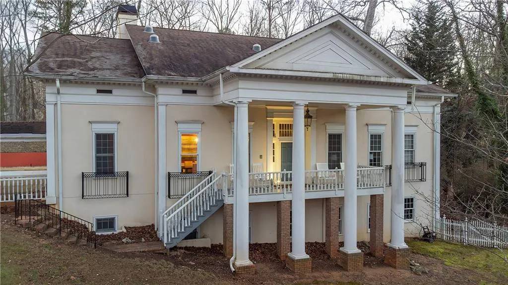 Nestled up on the hillside