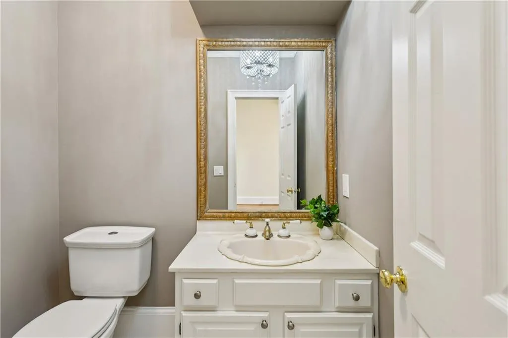 Another half bath on the main level