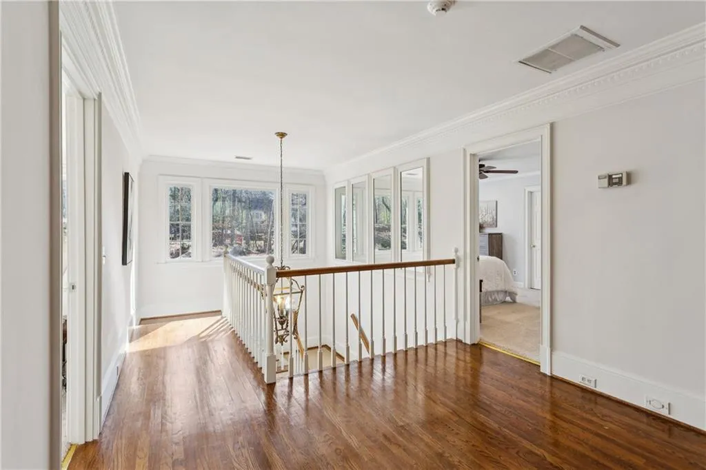 Upstairs landing area