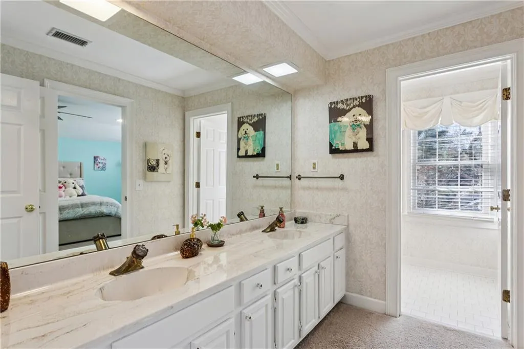 Jack and Jill bathroom