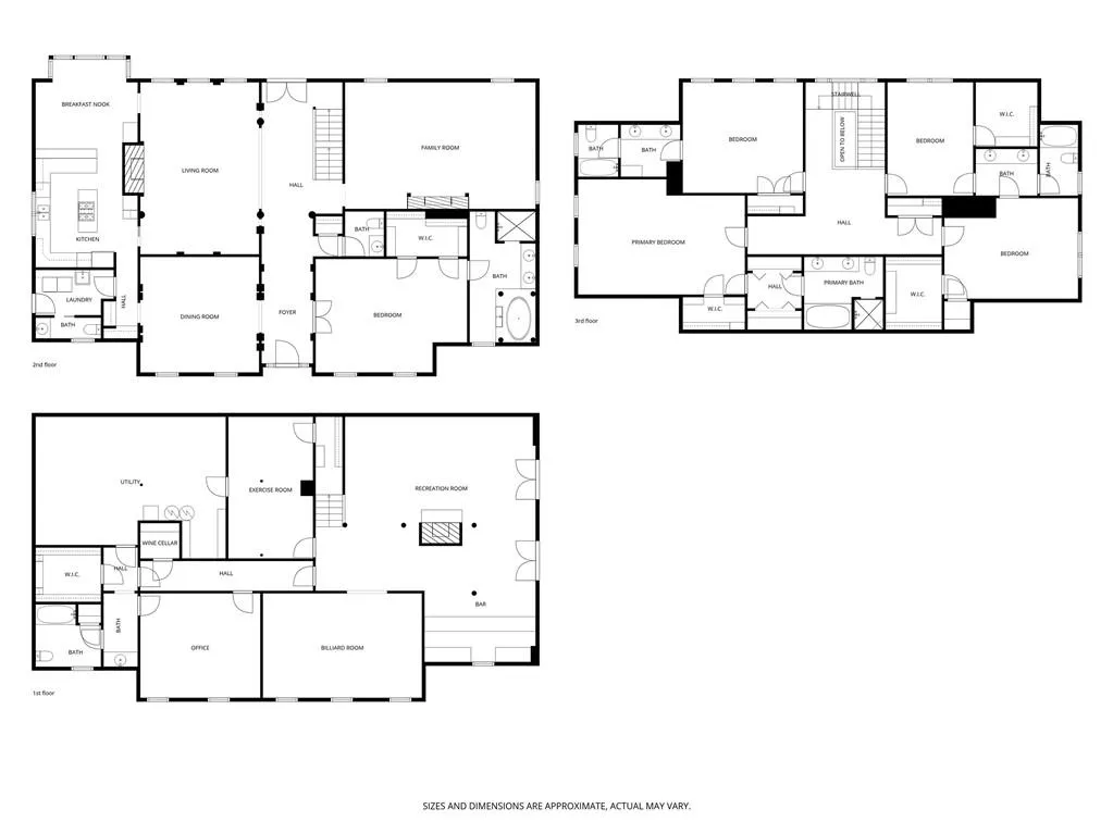 Whole house flooplan