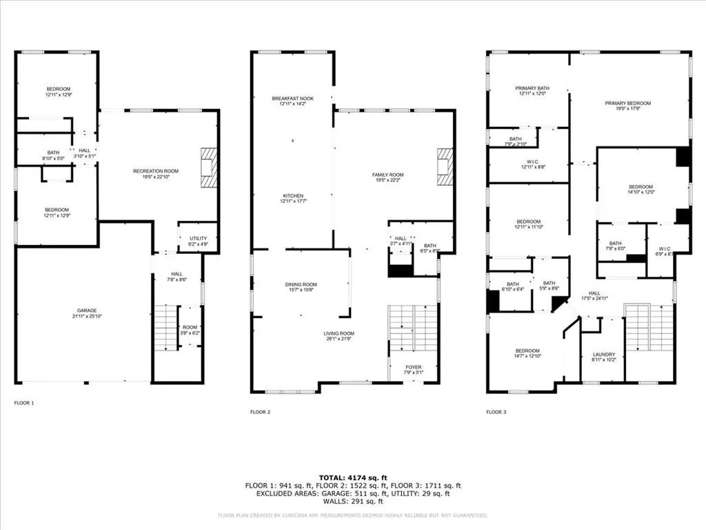 View of floor plan / room layout