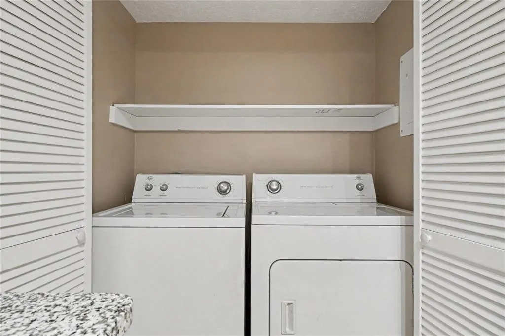 Laundry closet