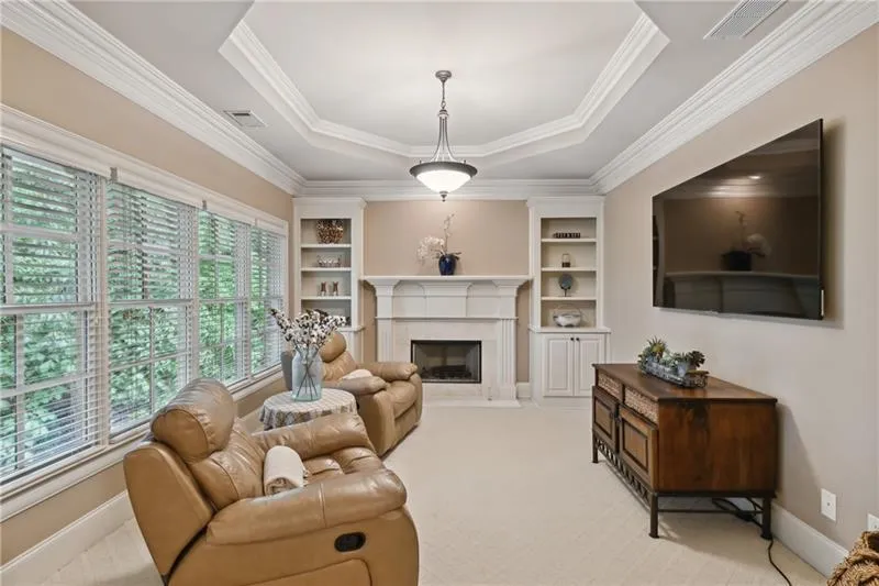 Sitting area in Primary suite