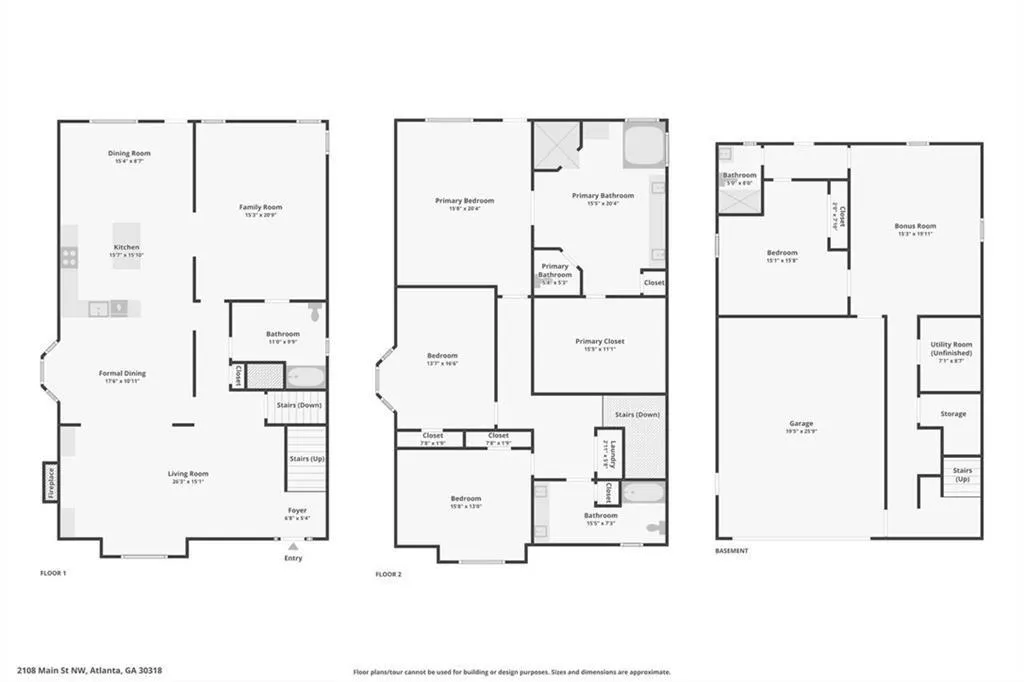 2108 Main Street Nw, Atlanta, Georgia 30318, 4 Bedrooms Bedrooms, ,4 BathroomsBathrooms,Residential,For Sale,2108 Main Street Nw,7605974