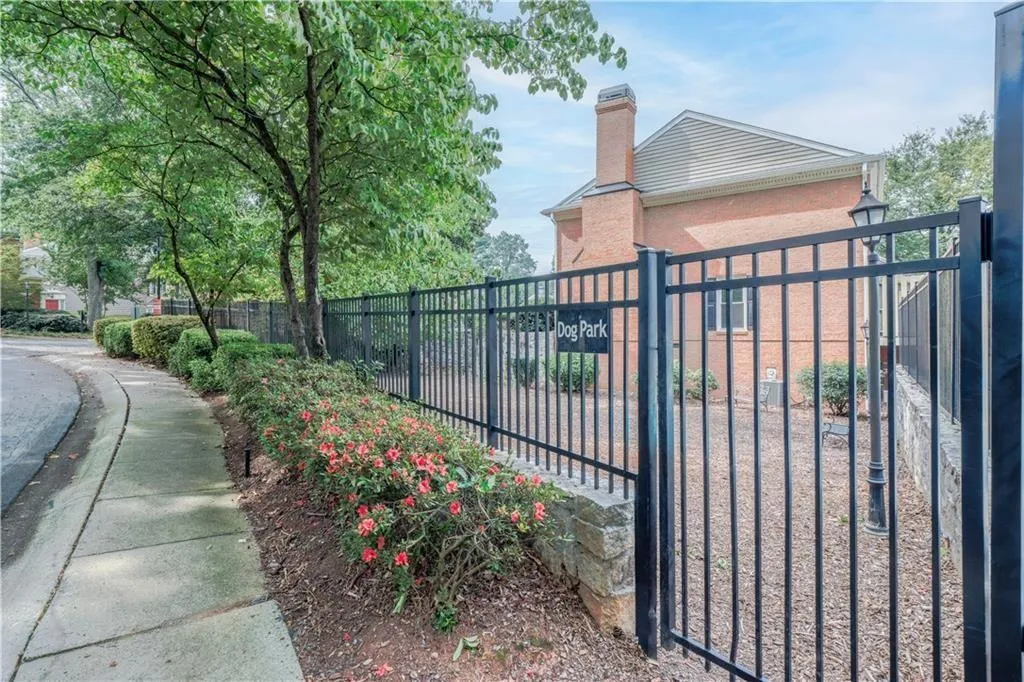View of gate