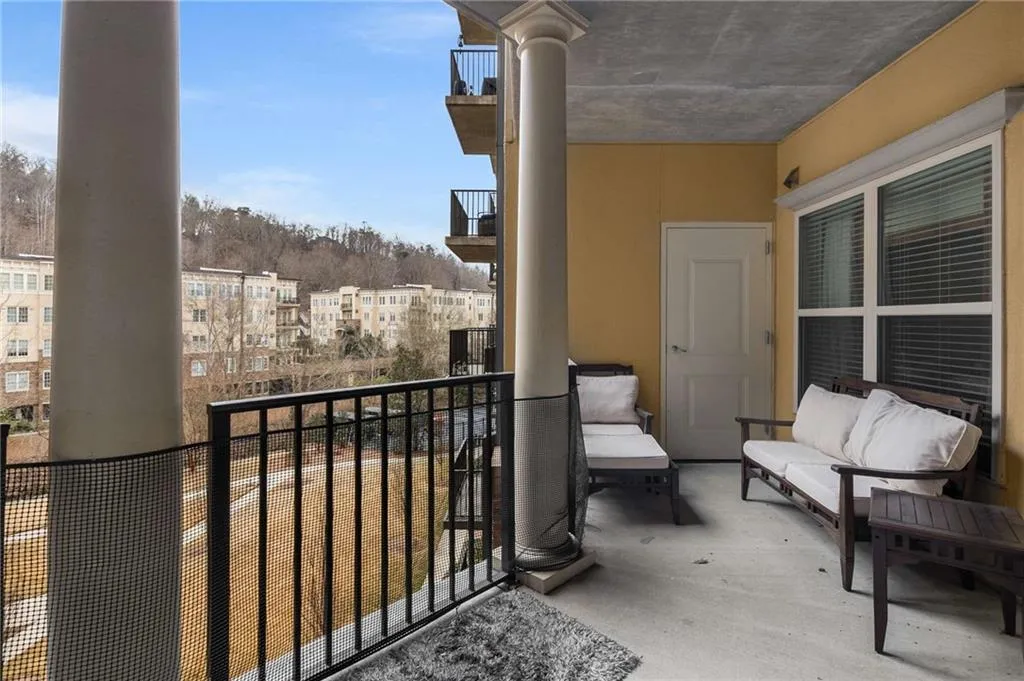 This unit is only 1 of a few that has a storage unit on your own balcony.