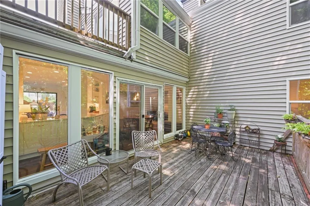 You can get used to this private outdoor oasis