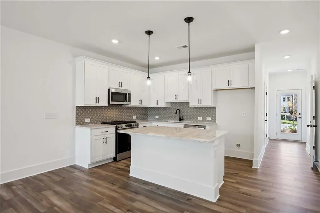 Photo example only of finished townhome.