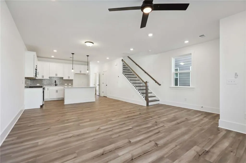 Photo example only of finished townhome.