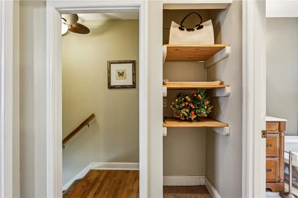View of closet