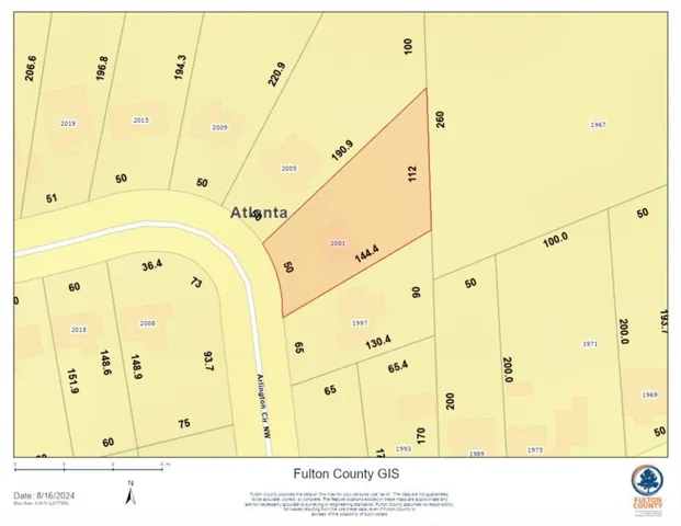 2001 Arlington Circle Nw, Atlanta, Georgia 30318