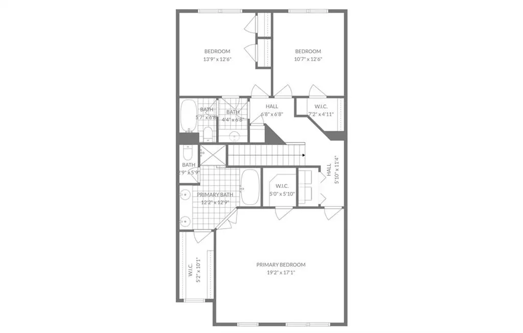 Upper Level Floor Plan Upper Level Floor Plan