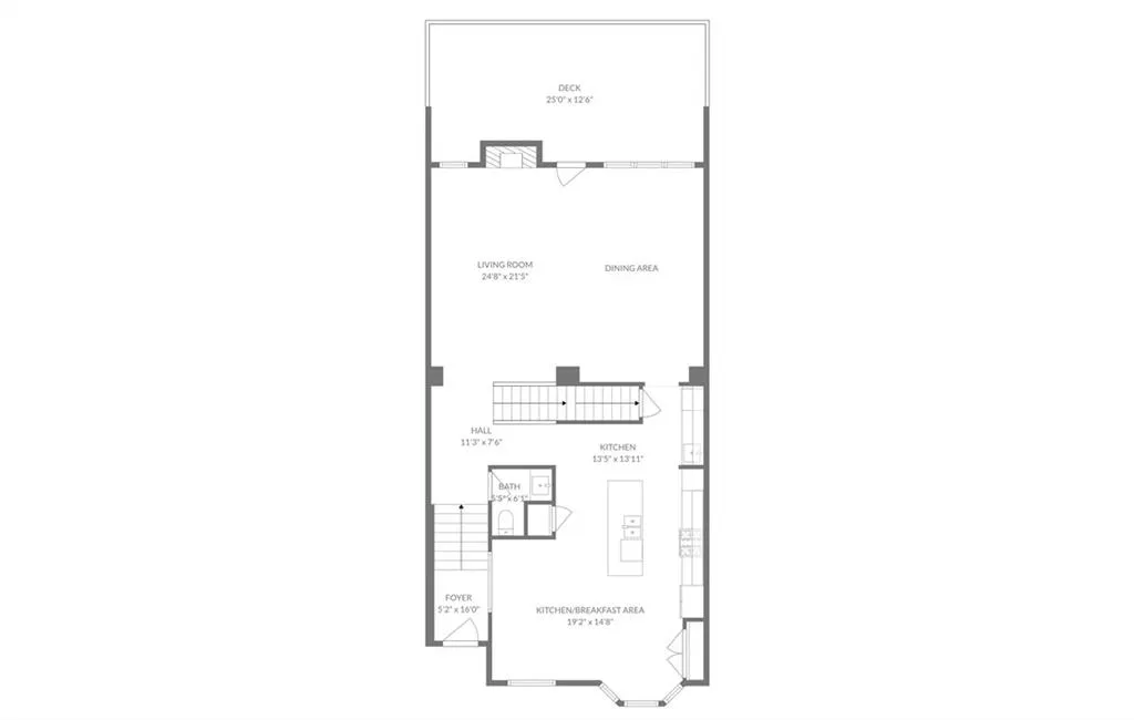 Main Level Floor Plan Main Level Floor Plan