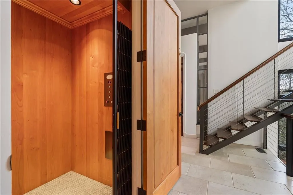 Elevator to all levels.