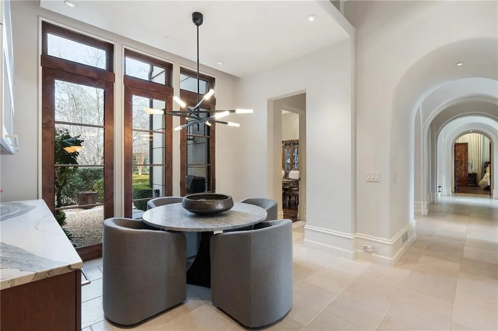 The doorway beyond has a second dishwasher and entry into the dining room.