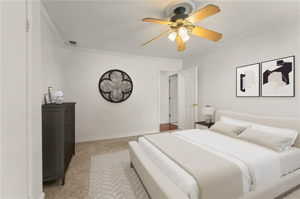 Staged Guest Room
