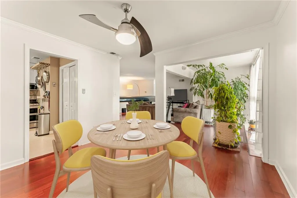 Staged Dining Room