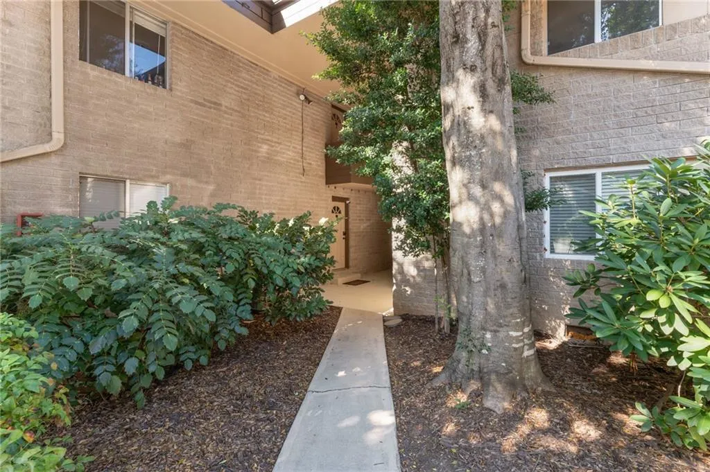 Shaded Path to Front Door