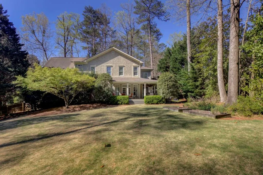 Huge fenced in backyard