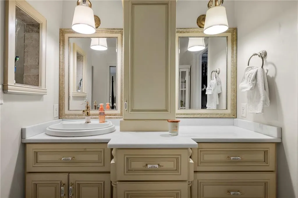 Master Bathroom with vanity