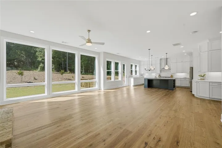 Floor to Ceiling Windows in Great Room