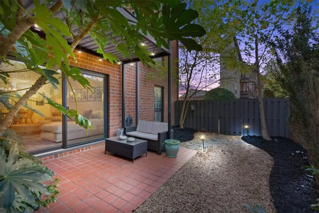 View of patio featuring an outdoor living space