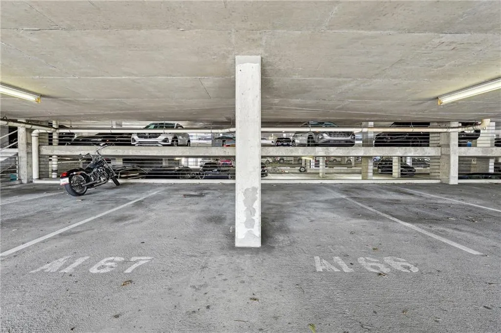 Deeded Parking Spaces in covered garage