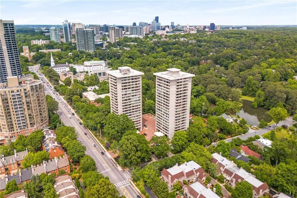 View of urban area