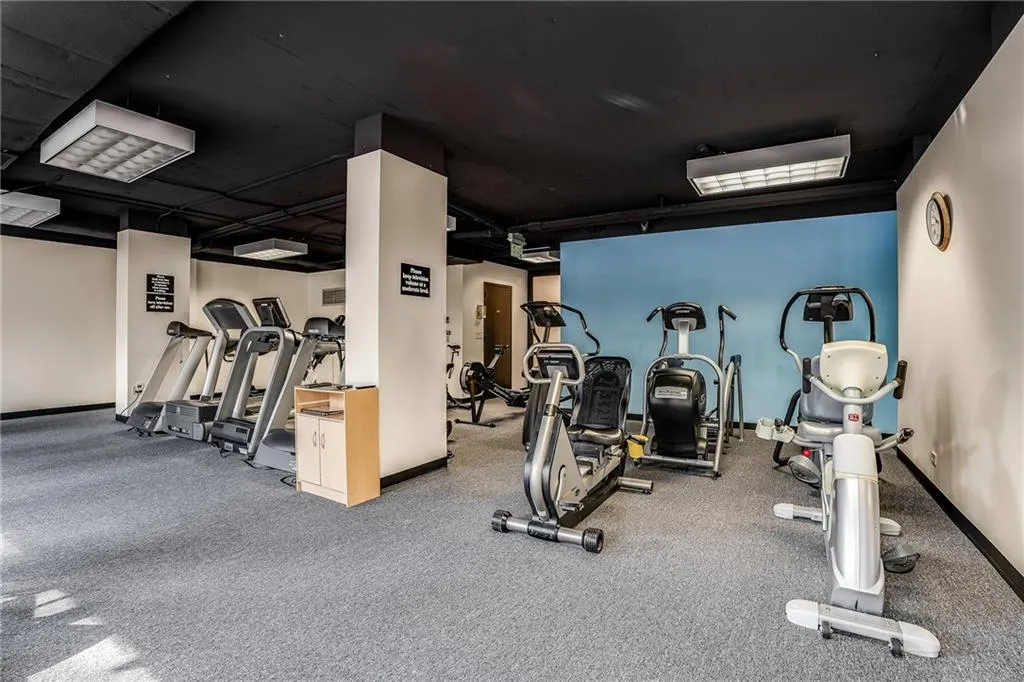 View of exercise room
