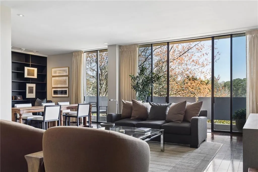 View of living area