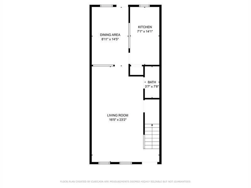 View of room layout