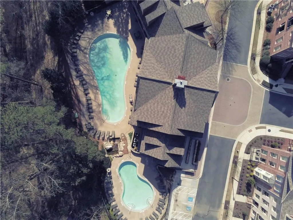 View of birds eye view of property