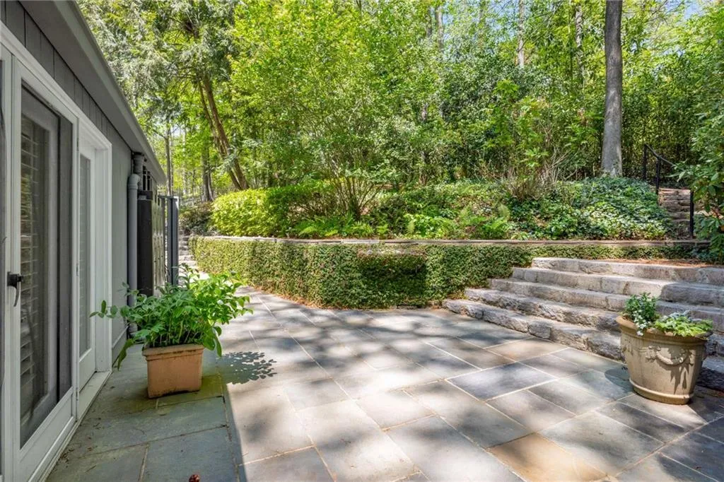 Patio off of primary suite