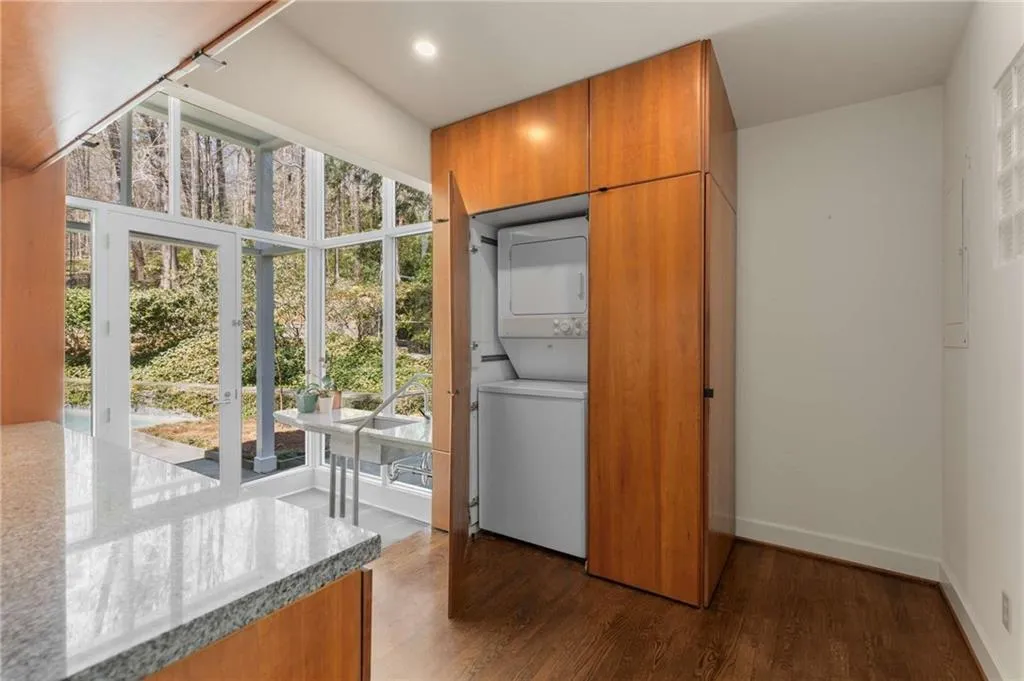 One of two laundries. Full size on terrace level