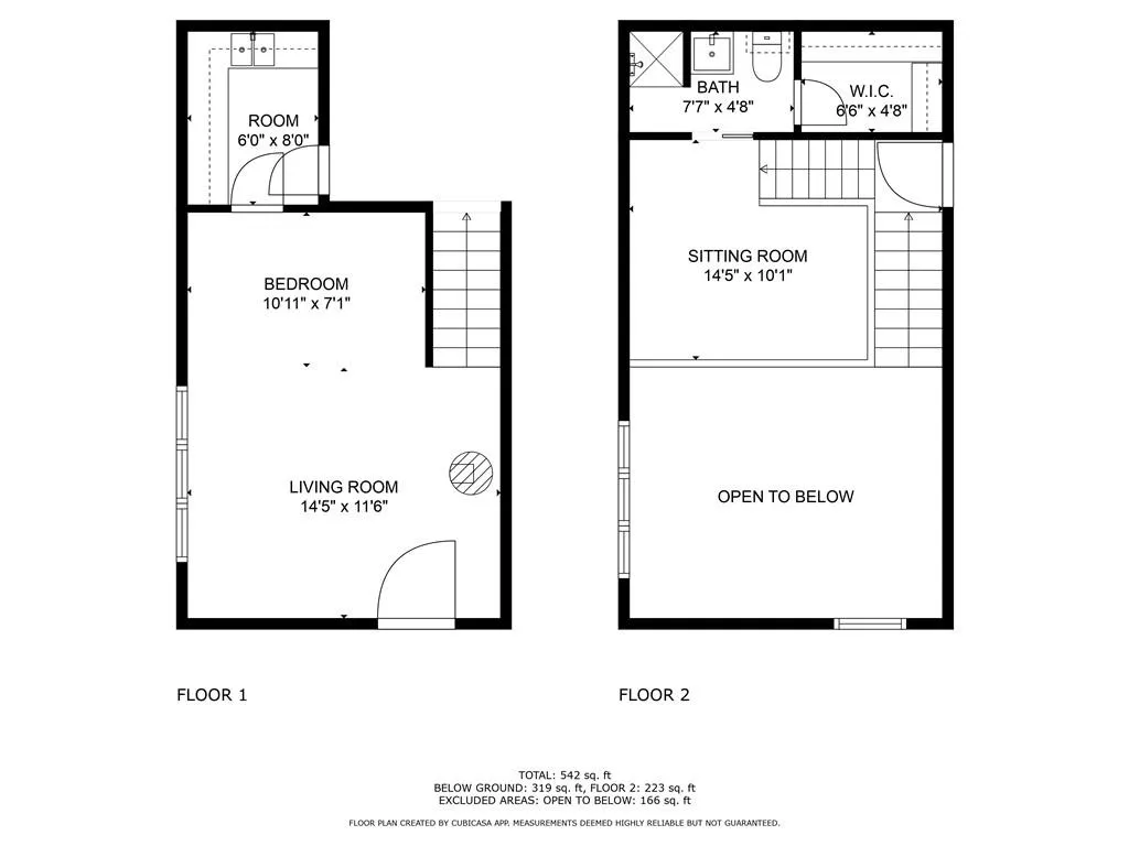 Guest house floorplan