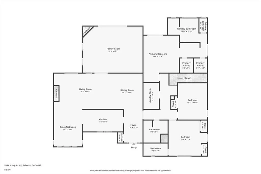 5114 N Ivy Road Ne, Atlanta, Georgia 30342, 4 Bedrooms Bedrooms, ,3 BathroomsBathrooms,Residential,For Sale,5114 N Ivy Road Ne,7643864