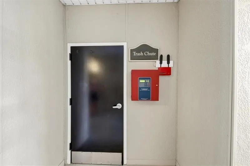View of exterior entry