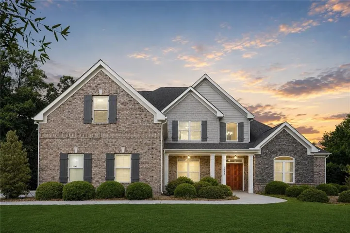 Home sitting on 1 acre lot